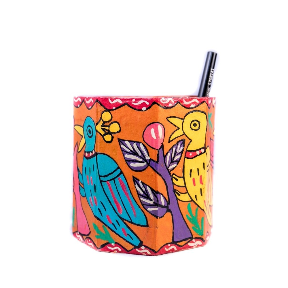 Mithila ball pen pot Mithila ball pen pot