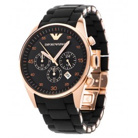 EMPORIO Armani Non Chronograph Ceramic Watch-Black