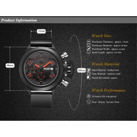 MEGIR Sports Date Function Chronograph Watch MEGIR Sports Date Function Chronograph Watch
