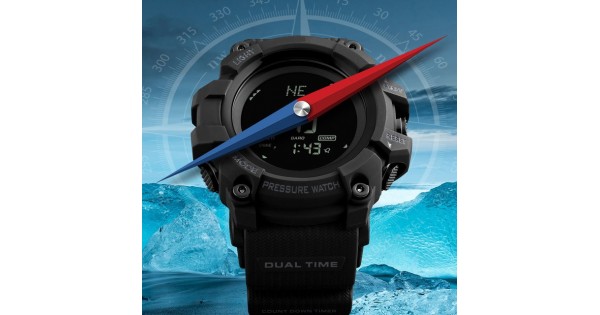 SKMEI MultiFunction Watch with Digital Compass and Barometer Price