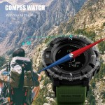 SKMEI MultiFunction Watch with Digital Compass and Barometer – Green SKMEI MultiFunction Watch with Digital Compass and Barometer – Green