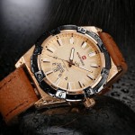 NaviForce Date/Day Function Analog Watch for Men-Naviforce NF9118 Casual Quartz