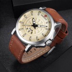 NaviForce NF9125 Autodate With Week and Date Display Casual Watch