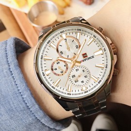 NaviForce NF9089 Chronograph Stainless Steel watch