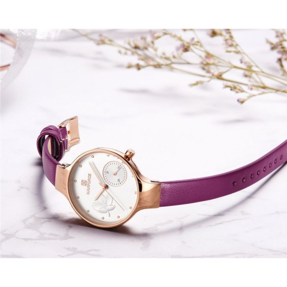 NaviForce Ladies Watch for Women-Purple NaviForce Ladies Watch for Women-Purple