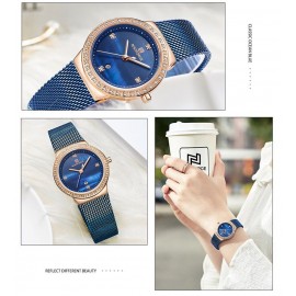 NaviForce NF5005 Ladies Watch for Women-Blue NaviForce NF5005 Ladies Watch for Women-Blue