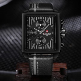 NaviForce Chronograph Luxury Men's Watch-Black