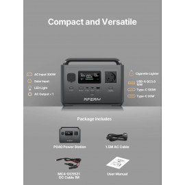 AFERIY 400W Solar Portable Power Station 