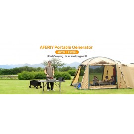AFERIY 400W Solar Portable Power Station 