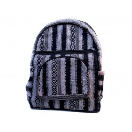 Nepali Handmade Pure hemp Bagpack for Men-Travel, School,College,Fashion Bag