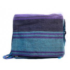 Handmade Side carry Bag | Blue-Purple
