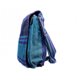Handmade Side carry Bag | Blue-Purple Handmade Side carry Bag | Blue-Purple