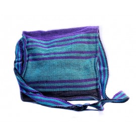 Handmade Side carry Bag | Blue-Purple Handmade Side carry Bag | Blue-Purple