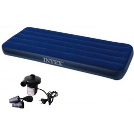 Intex Inflatable Premium Air Bed | Single Air Mattress