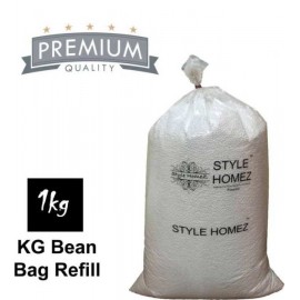 Nudge White Style Homez Bean Bags Standard Refill 
