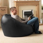 Nudge 3XL Classic Black Bean Bag  Nudge 3XL Classic Black Bean Bag