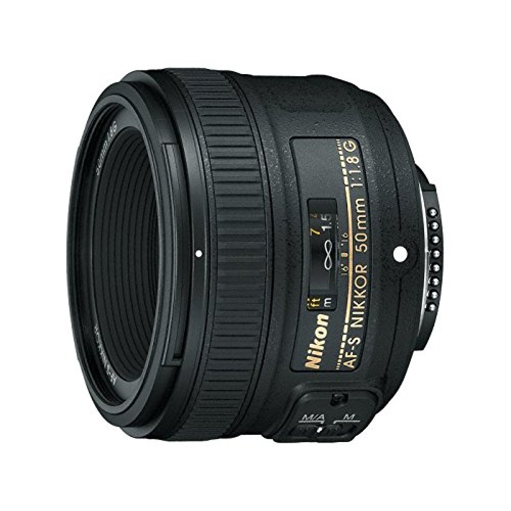 Nikon AF-S Nikkor 50mm f/1.8G Prime Lens for Nikon DSLR Camera - Black Nikon AF-S Nikkor 50mm f/1.8G Prime Lens for Nikon DSLR Camera - Black