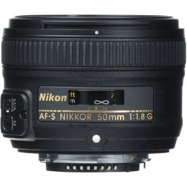 Nikon AF-S Nikkor 50mm f/1.8G Prime Lens for Nikon DSLR Camera - Black Nikon AF-S Nikkor 50mm f/1.8G Prime Lens for Nikon DSLR Camera - Black