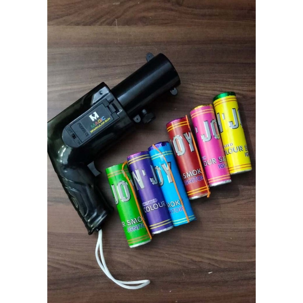 Pyro Gun Set – Colour Smoke