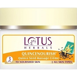 Lotus Herbals Quince Speed Massage Crème to Nourished Skin | All Skin Types ( 50GM)