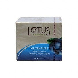 Lotus Herbals NUTRANITE Skin Renewal Nutritive  Night Cream - 50GM