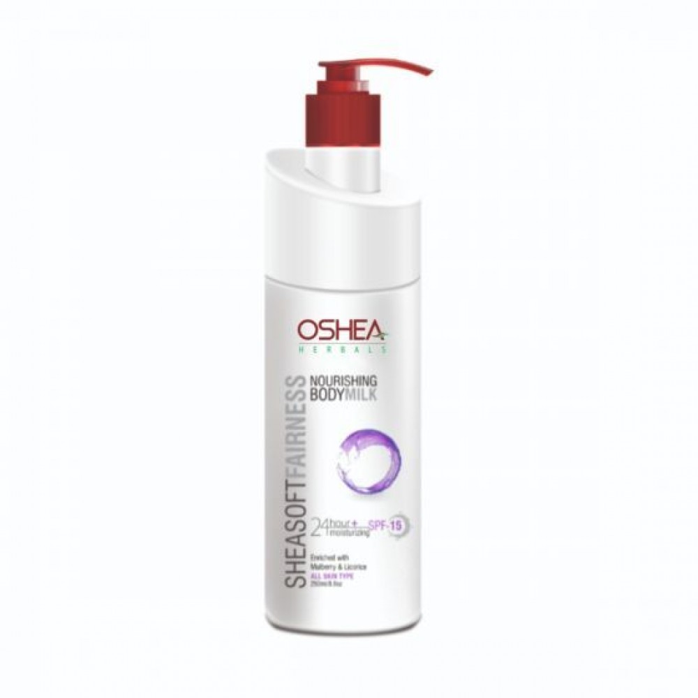 Oshea Herbals Shesoft Fairness Nourishing Body Milk with SPF-15 (250ml) Oshea Herbals Shesoft Fairness Nourishing Body Milk with SPF-15 (250ml)