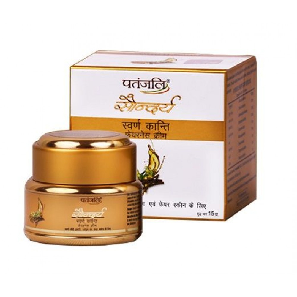 Patanjali Saundarya Swarna Kanti Fairness Cream-15gm