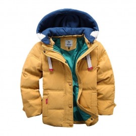 Kids Down Hooded Jacket
