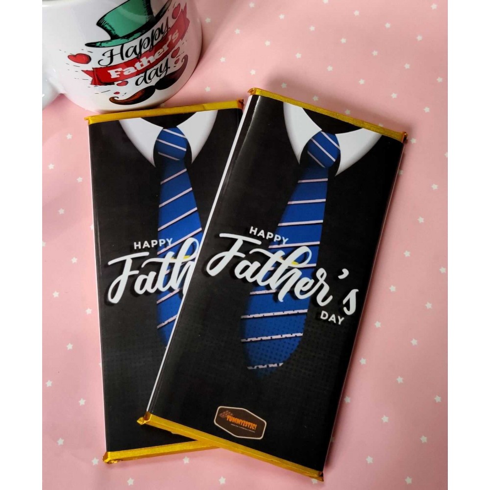 Personalized Chocolate Bar for Father's Day| Happy Father's Day Personalized Chocolate Bar for Father's Day| Happy Father's Day
