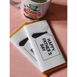 Happy Father's Day Custom Chocolate Bar| Father's Day Special 