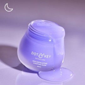 Dot & Key 12% Aha + 2% Hyaluronic Exfoliating Sleep Mask -60ml Dot & Key 12% Aha + 2% Hyaluronic Exfoliating Sleep Mask -60ml