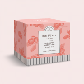 Dot & Key Lip Plumping Sleeping Mask Vitamin C + E  -21ml