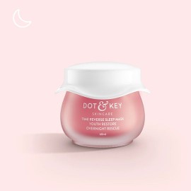 Dot & Key Time Reverse Sleep Mask  |Retinol Youth Restore Sleep Mask -60ml