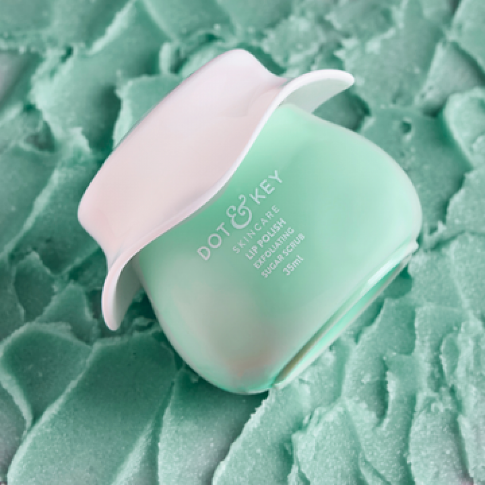 Dot & Key Lip Polish Exfoliating Sugar Scrub -21ml Dot & Key Lip Polish Exfoliating Sugar Scrub -21ml