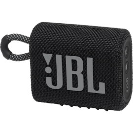 JBL GO 3 - Black | Waterproof Portable Bluetooth Speaker