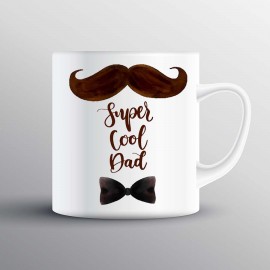 Super Cool Dad Custom Printed Mug
