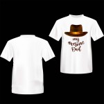 My Awesome Dad Custom Printed T-Shirt ( Cotton) |Gift For Dad My Awesome Dad Custom Printed T-Shirt ( Cotton) |Gift For Dad