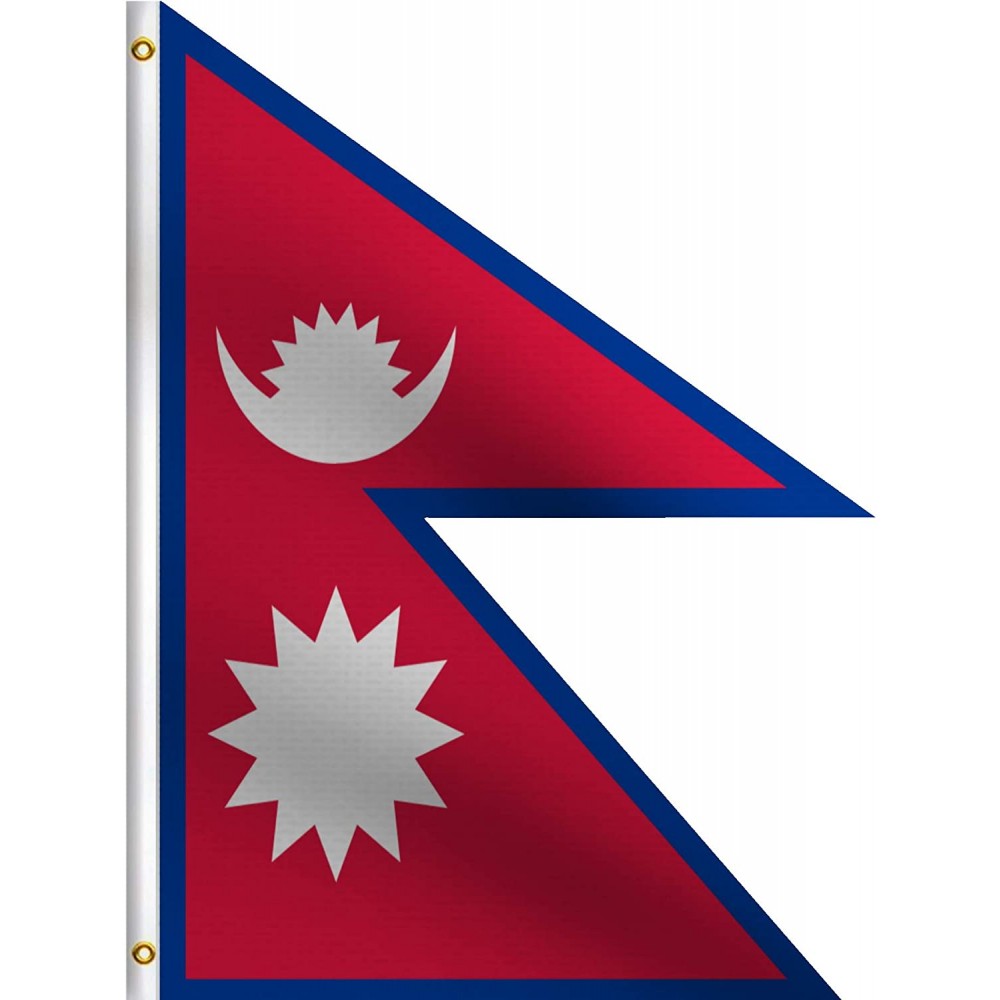 Nepalese Flag | 100% Polyester 100D Flag Nepalese Flag | 100% Polyester 100D Flag