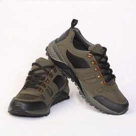 GoldStar Trekking Shoes For Men | Black |Made In Nepal GoldStar Trekking Shoes For Men | Black |Made In Nepal