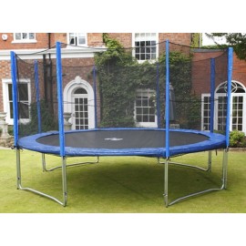 Trampoline With Enclosure Safety Net - 12ft | Powerful Loading Capacity | Kids And Adult