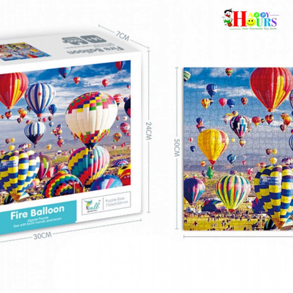 Hot Air Fire Balloon Jigsaw Puzzle - 1000pcs