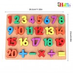 Wooden Educational Numbers board | Board Toys For Kids