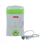 Farlin White/Green Baby Feeding Bottle Electric Steam Sterilizer  | Capacity Of 3