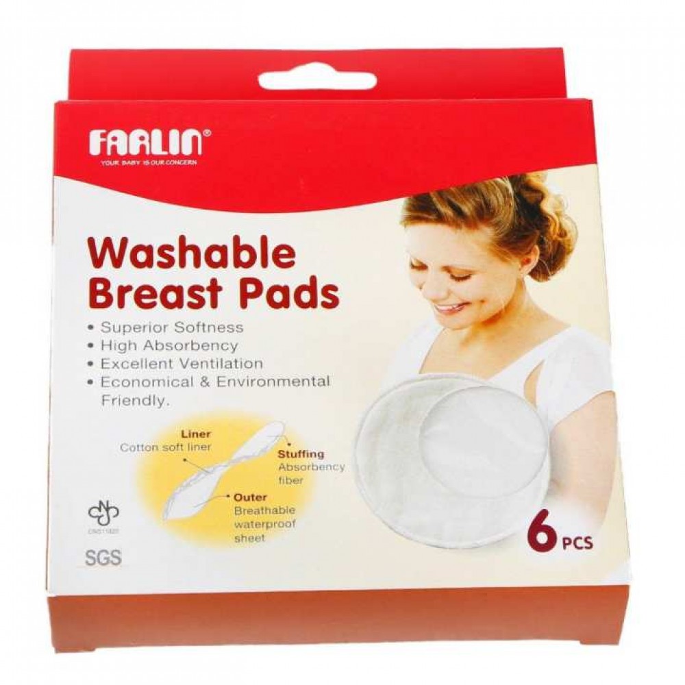 Farlin Disposable Breast Pad | 6 pieces | Soft Cotton