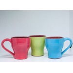 Nepali Handcrafted Clay Multi Color Tea Cup