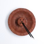 Handmade Clay Middle Point Incense Stand Handmade Clay Middle Point Incense Stand
