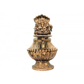 Antique Pottery Oil Lamp Ganesh Picture Sukunda | Hand Made Clay Craft Antique Pottery Oil Lamp Ganesh Picture Sukunda | Hand Made Clay Craft