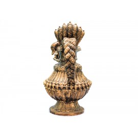 Antique Pottery Oil Lamp Ganesh Picture Sukunda | Hand Made Clay Craft Antique Pottery Oil Lamp Ganesh Picture Sukunda | Hand Made Clay Craft