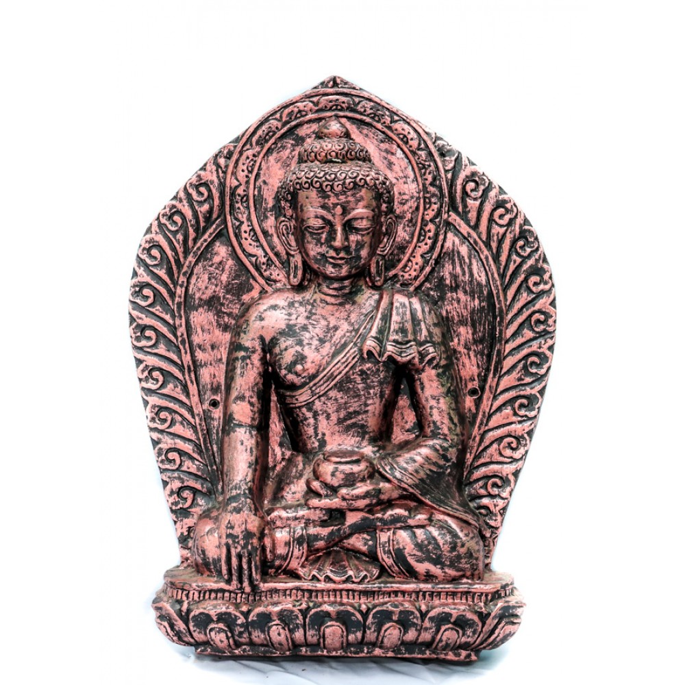 Handmade Clay Meditating Lord Buddha Showpiece Handmade Clay Meditating Lord Buddha Showpiece