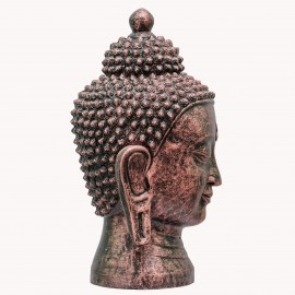Traditional Handmade Meditating Lord Buddha Head Statue 16" Traditional Handmade Meditating Lord Buddha Head Statue 16"